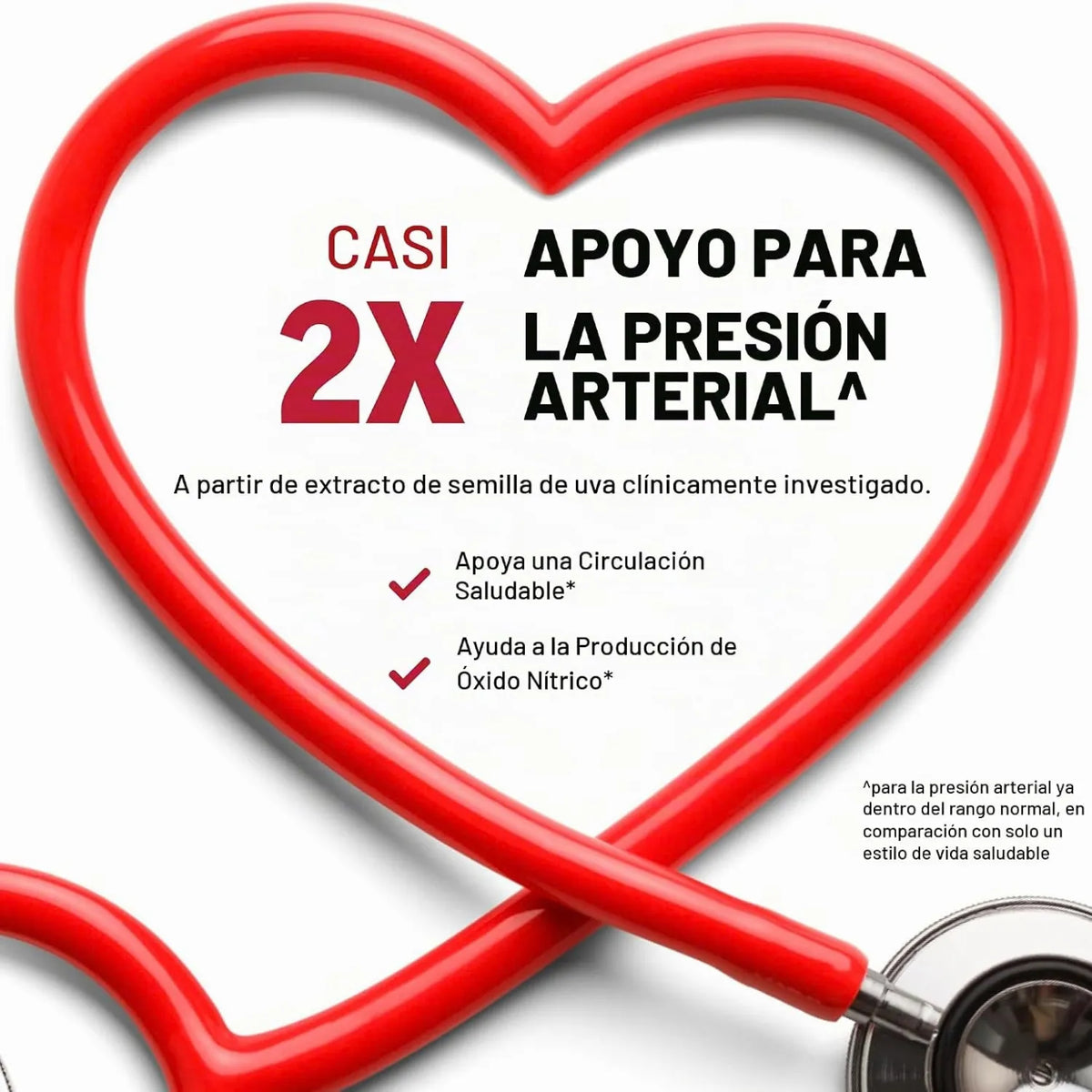 Sandhus Raíz de Remolacha Con Extracto De Semilla De Uva Para Salud del Corazón 60 Capsulas