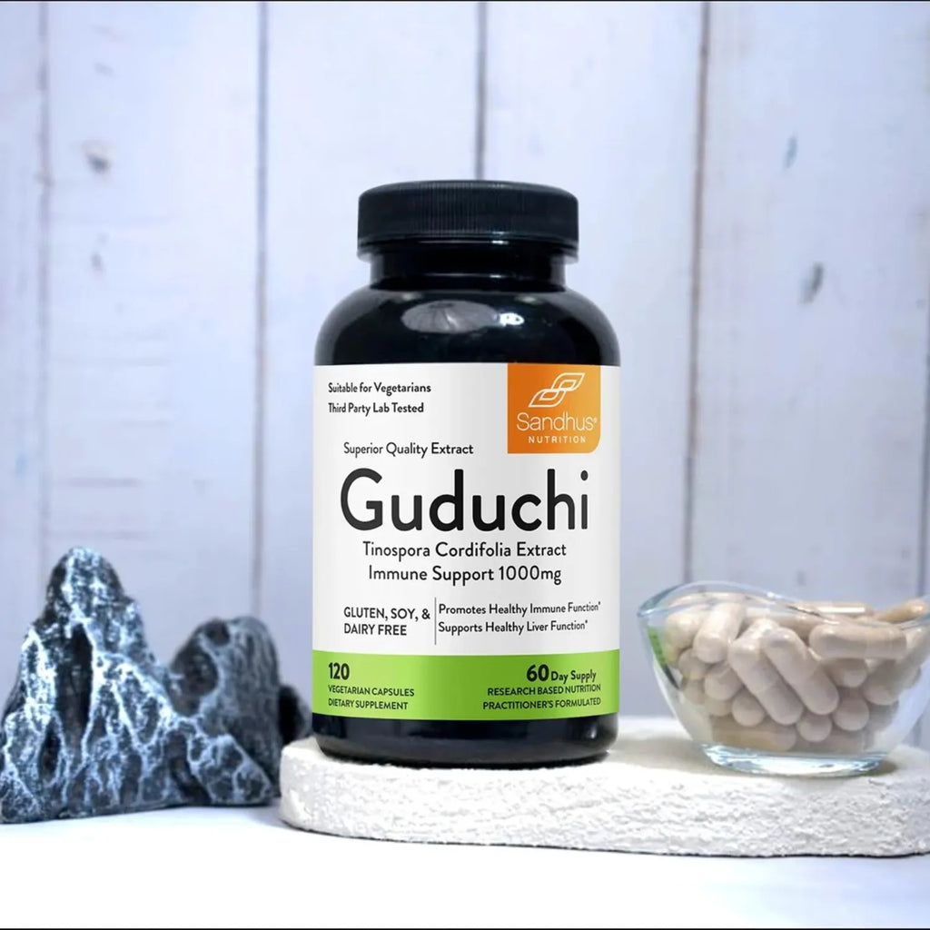 Sandhus Extracto De Tinospora Cordifolia 1000mg 120 Capsulas