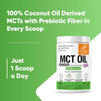 Sandhus Aceite Mct Con Fibra Prebiótica 350g 35 Serv Sfn