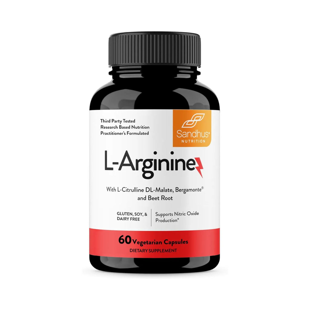 Sandhus L-Arginine Suplemento Energético Con 60 Capsulas