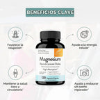 Sandhus Glicinato de Magnesio Máxima Absorción 120 Capsulas
