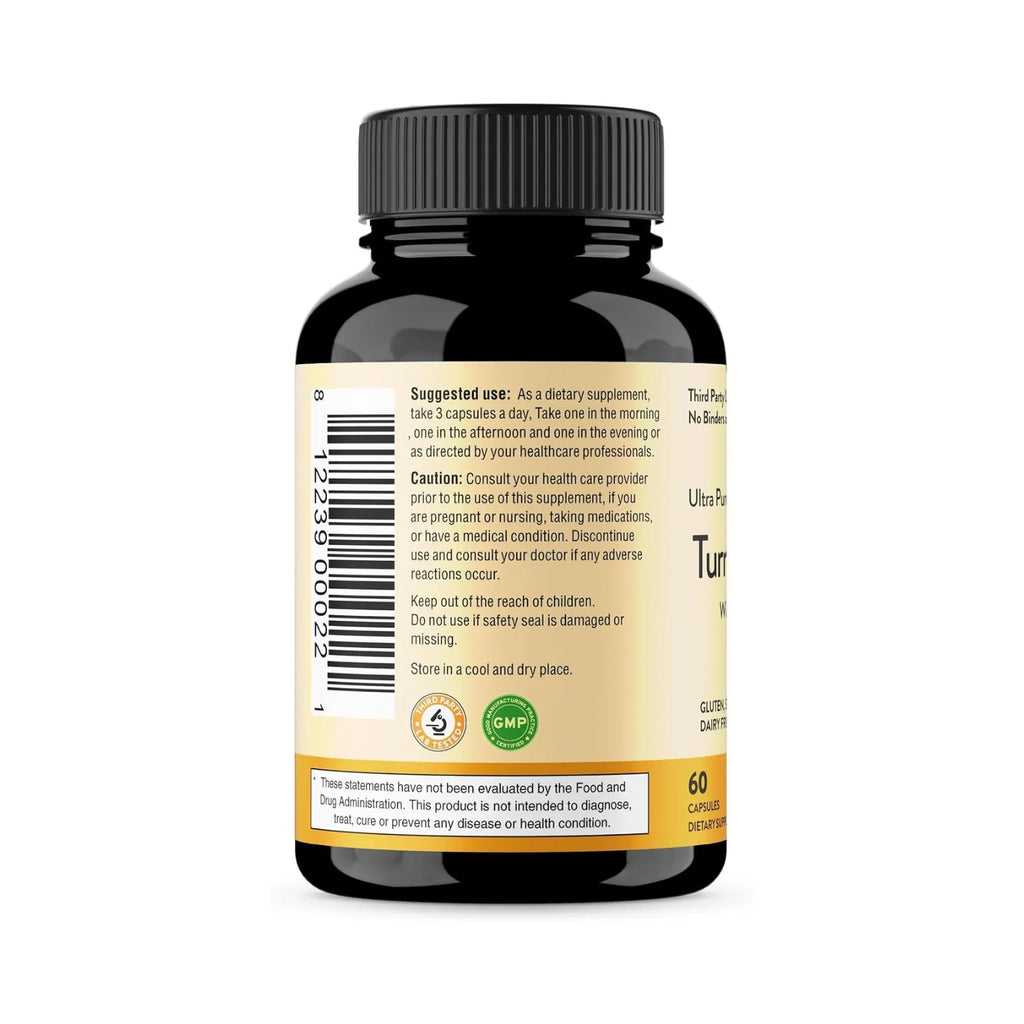 Sandhus Turmeric Curcumin Con Bioperina 1500mg 60 Capsulas
