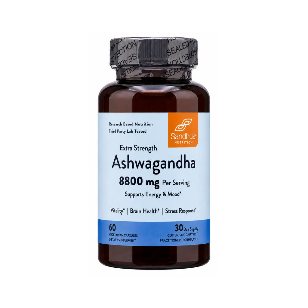 Sandhus Ashwagandha 8800mg Salud Cerebral 60 Caps Sfn
