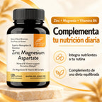Sandhus Zinc Magnesium & Vitamina B6 Complex Con 120 Capsulas