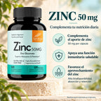 sandhu's Gluconato de Zinc 120 Cápsulas de 50mg