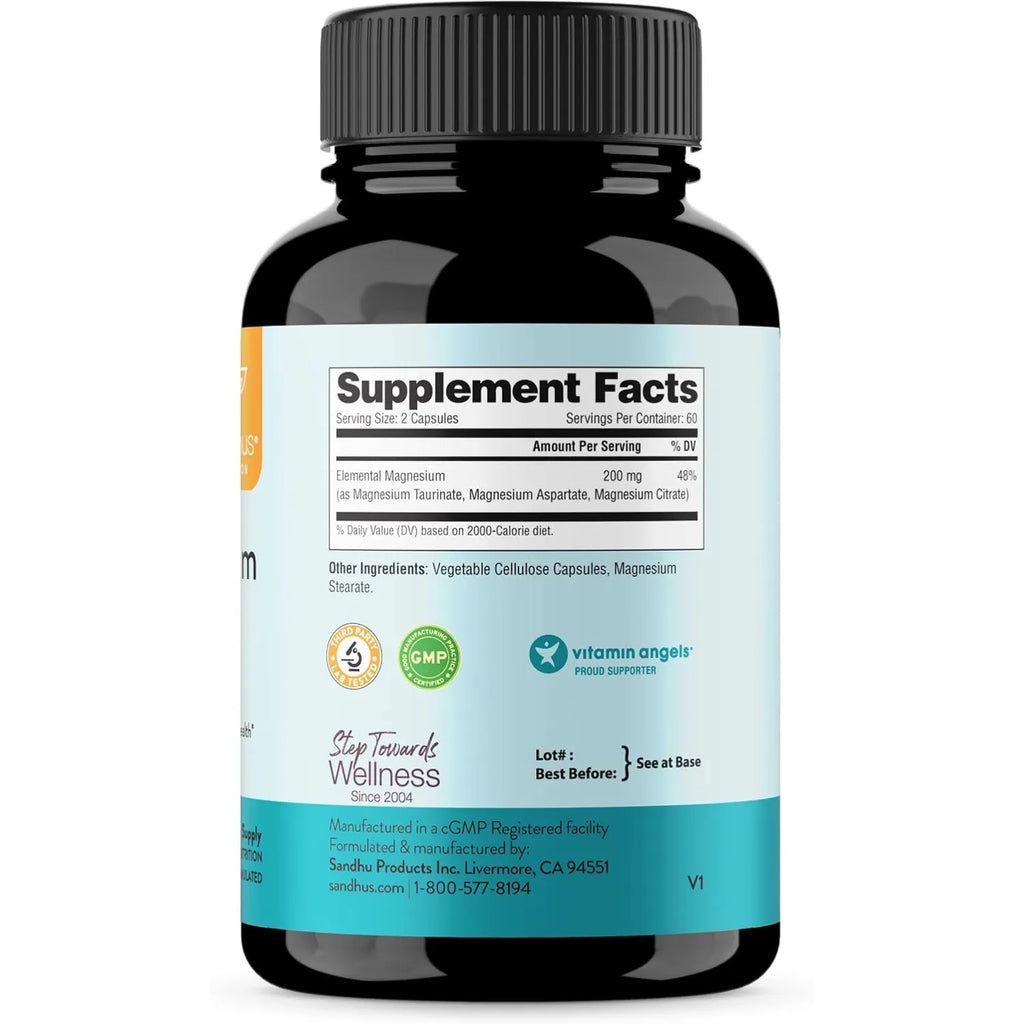 Sandhus Calm Magnesium Complex 120 caps