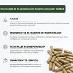 Sandhus Liver Limpieza Y Desintoxicación De Hígado 70 Capsulas