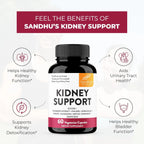 Sandhus Apoyo renal con glicina y extracto de arándano - Cápsulas 60 unidades sfn