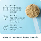 Ancient Nutrition, Bone Broth Protein, Proteína de caldo de huesos pura, 446 g (15,7 oz)