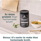 Ancient Nutrition, Bone Broth Protein, Proteína de caldo de huesos pura, 446 g (15,7 oz)