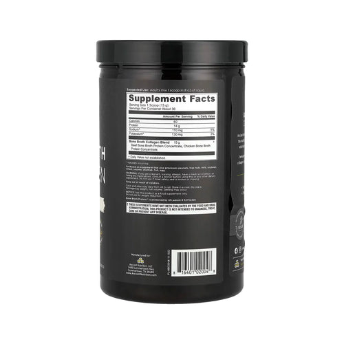 Ancient Nutrition, Bone Broth Collagen, Colágeno de caldo de huesos, Puro, 450 g (15,9 oz)
