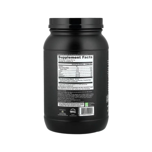 Ancient Nutrition, Bone Broth Protein, Proteína de caldo de huesos, Chocolate, 1008 g (2,2 lb)