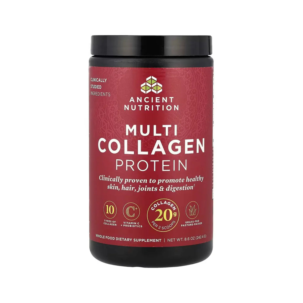 Ancient Nutrition, Proteína con múltiples tipos de colágeno, 242,4 g (8,6 oz)