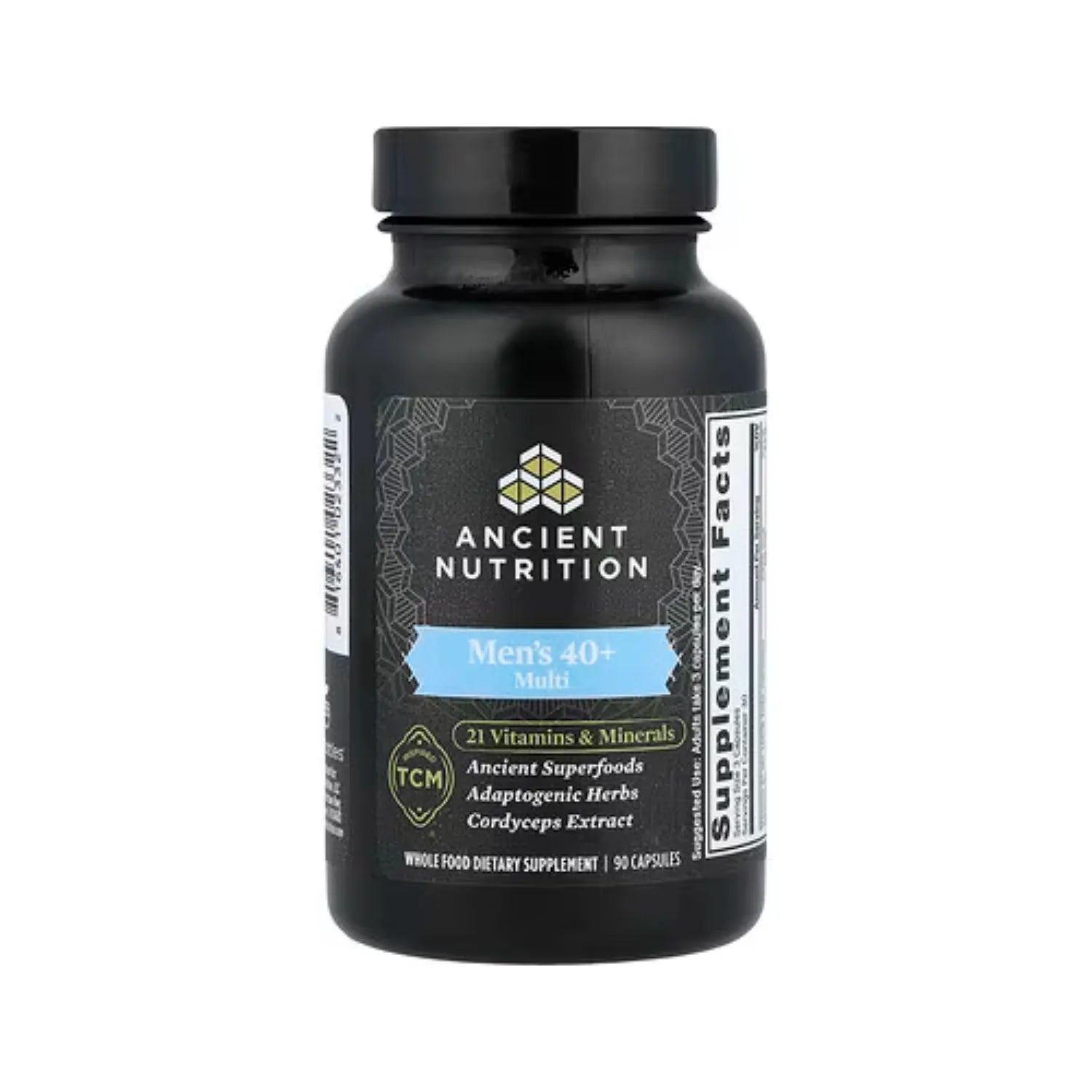 Ancient Nutrition, Suplemento multivitamínico para hombres de 40 años en adelante, 90 cápsulas