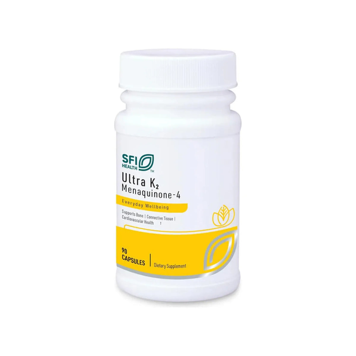 Klaire Labs Ultra K2 | 15 mg | 90 cápsulas | Vitamina K2 MK-4 | Suplemento alimenticio