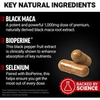 Force Factor Maca Negra 60 Cápsulas