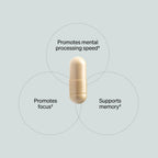 ONNIT Alpha brain L-tirosina memoria y enfoque 30 caps sfn