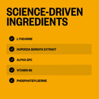 ONNIT Alpha brain L-tirosina memoria y enfoque 30 caps sfn