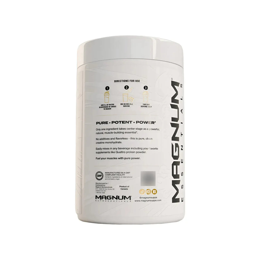 Magnum essentials creatine 100 creatina pura 200serv 1kg sfn