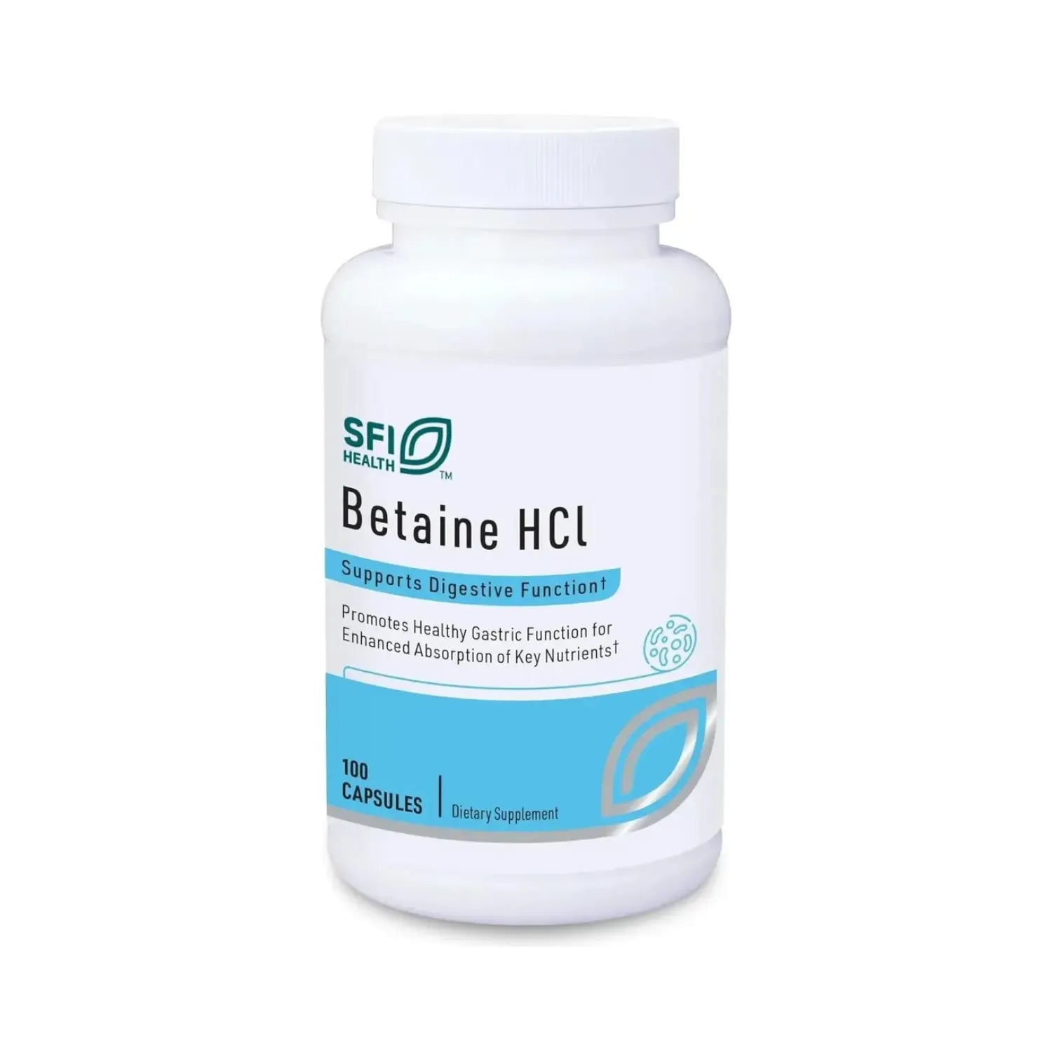 Klair Labs Betaine HCl 100 caps sfn