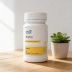 Klair Labs Biotina 5000 mcg | 90 Cápsulas Vegetales | Cabello, Piel y Uñas | Vitamina B7 | Suplemento Alimenticio