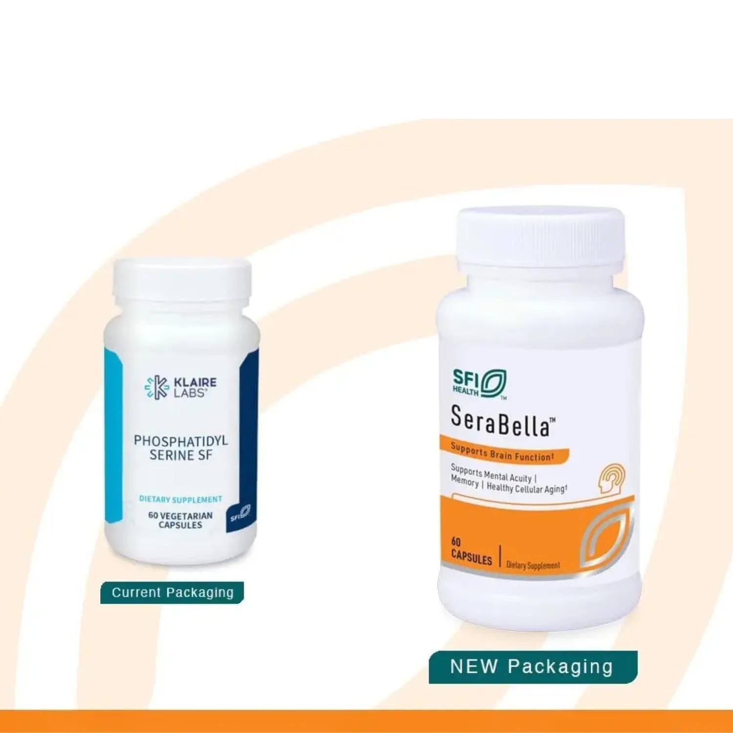Klaire Labs Phosphatidyl Serine/SeraBella 60 Capsulas Apoyo Cereblar