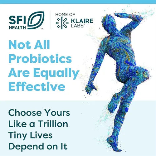 Klaire Labs Ther-Biotic Synbiotic | 30 cápsulas | 50 mil millones de UFC | Probióticos y prebióticos | Suplemento alimenticio