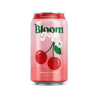 BLOOM NUTRITION | Bloom Pop Shirley Temple Refresco Prebiótico Sabor Cereza y Limón | 12 Latas de 355 ml | Apoyo Digestivo y Bienestar Intestinal