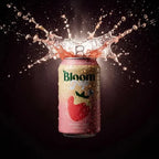 BLOOM NUTRITION | Bloom Pop Strawberry Cream Refresco Prebiótico Sabor Fresa y Crema | 12 Latas de 355 ml | Apoyo Digestivo y Bienestar Intestinal