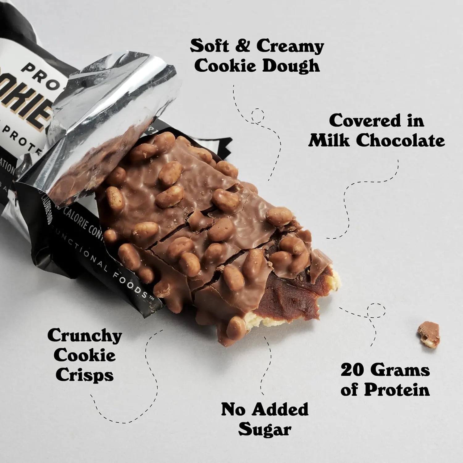 Barebells Proteina Barra 12pzs De 55gr Sfn COOKIES & CREAM