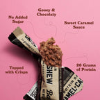 Barebells Proteina Barra 12pzs De 55gr Sfn CARAMEL CASHEW