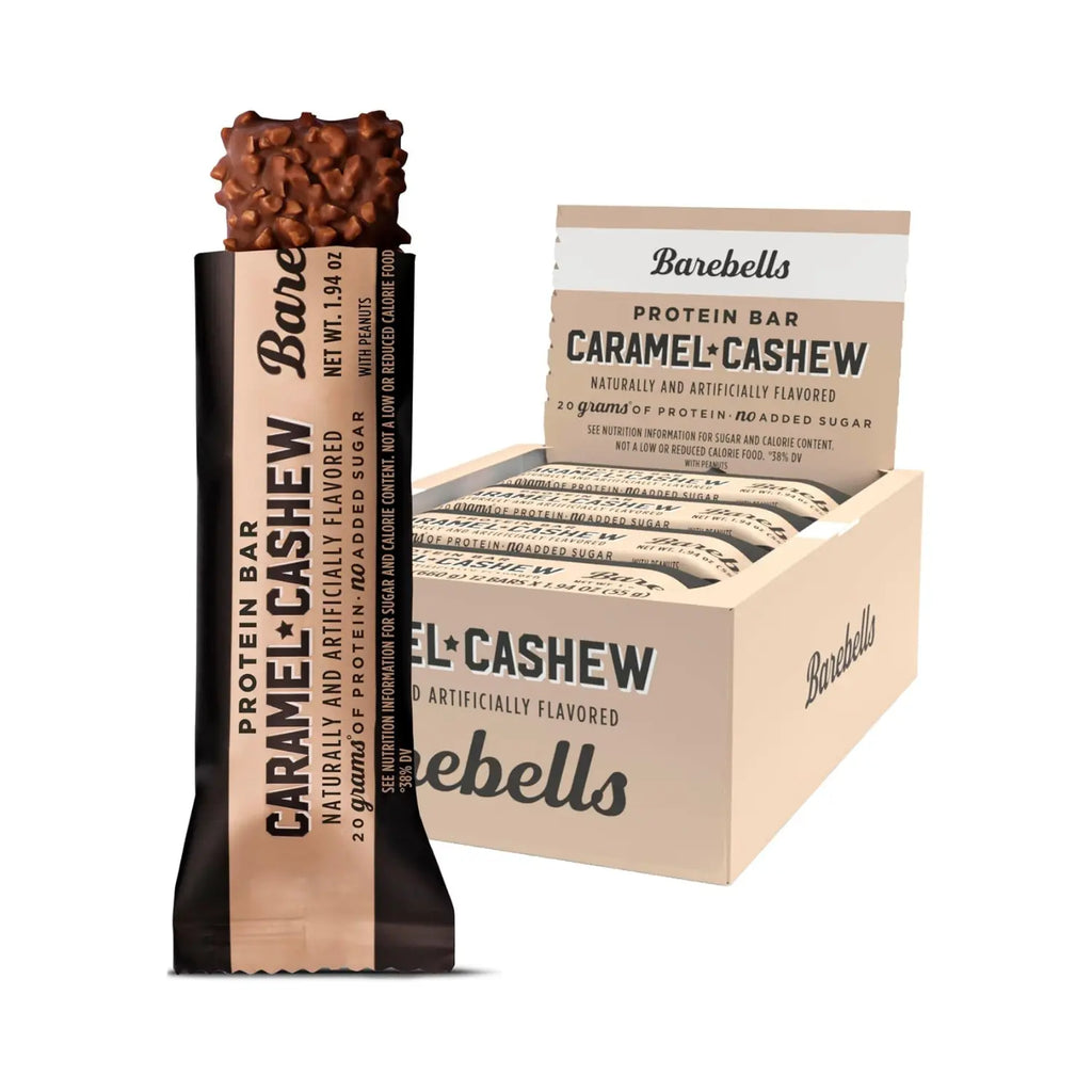 Barebells Proteina Barra 12pzs De 55gr Sfn CARAMEL CASHEW
