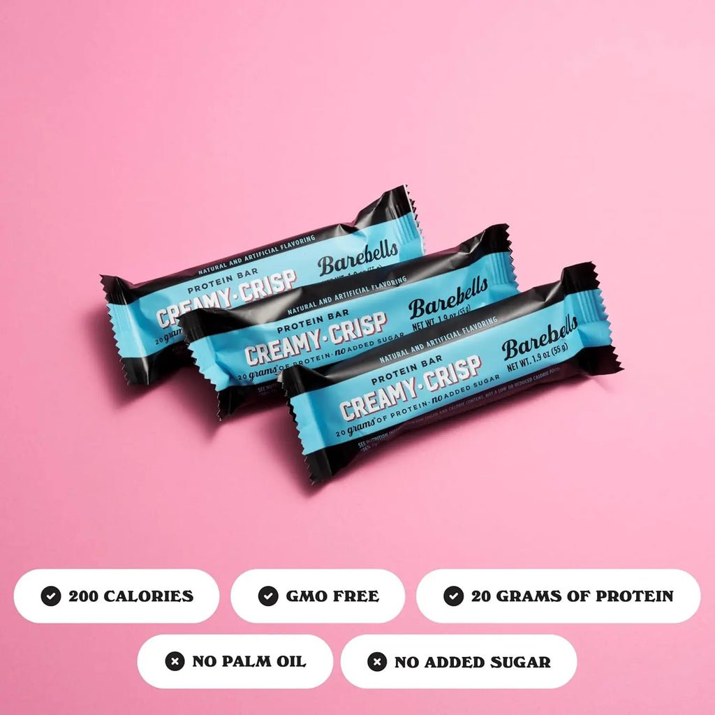 Barebells Proteina Barra 12pzs De 55gr Sfn CREAMY CRISP