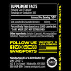 DHEA 100 mg - 100 Caps VMI Sports Black Series | Adaptógeno Hormonal | Equilibrio natural para cuerpo y mente | Fórmula limpia sin aditivos | Suplemento alimenticio