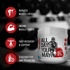 5% Nutrition All Day You May | Aminoácidos Esenciales BCAA y EAA | 30 Servicios | Sabor Push Pop