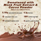 Zammex bone broth collagen 454 grs chocolate