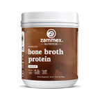 Zammex bone broth collagen 454 grs chocolate