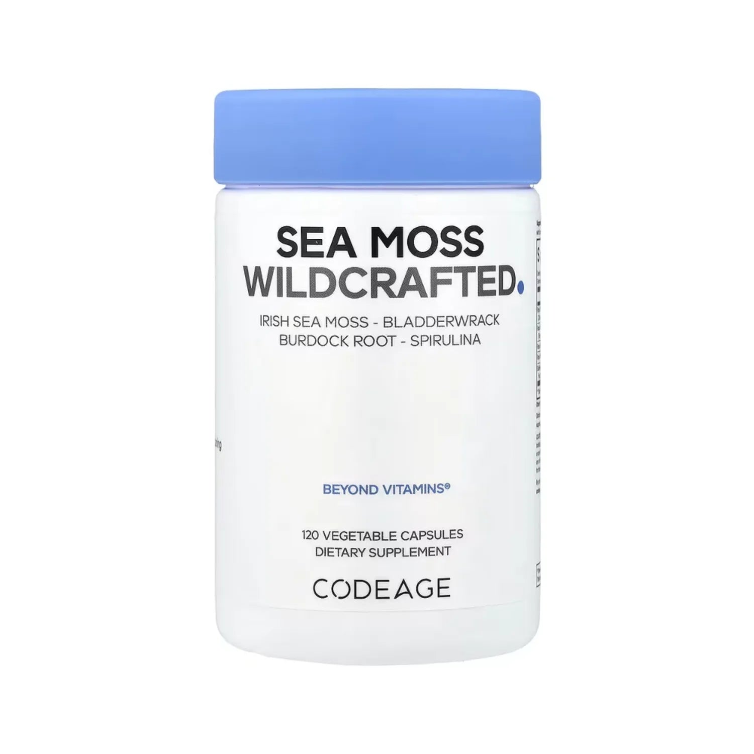 Codeage, Musgo Marino, De Recolección Silvestre, 120 Cápsulas Vegetales