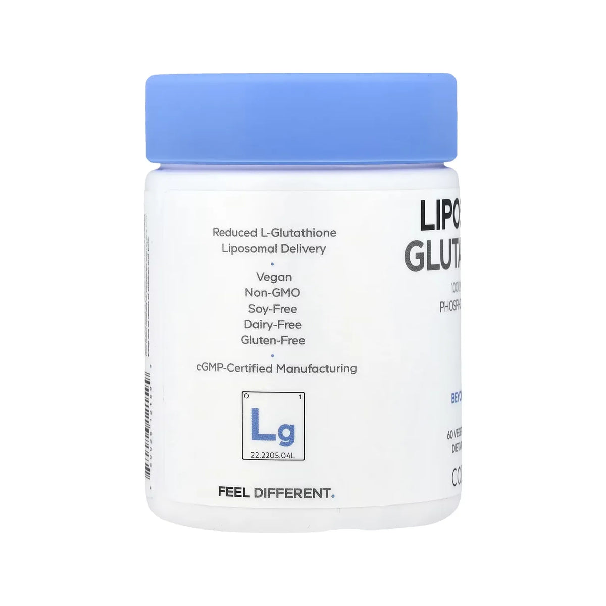 Codeage, Glutatión Liposomal, 60 Cápsulas Vegetales (500 Mg Por Cápsula)