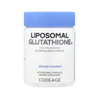 Codeage, Glutatión Liposomal, 60 Cápsulas Vegetales (500 Mg Por Cápsula)