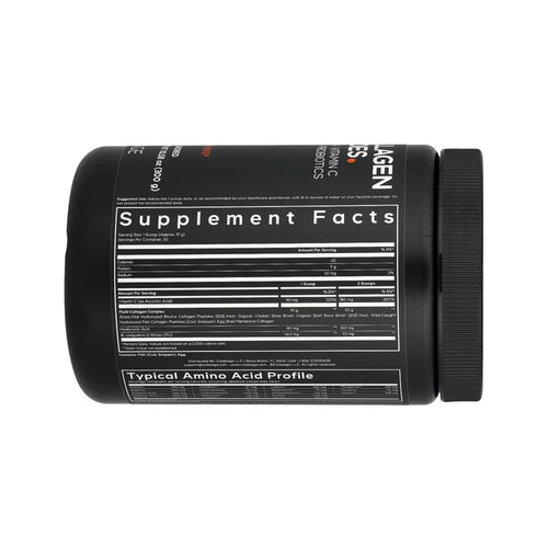 Codeage, Péptidos De Colágeno Múltiple En Polvo, Sin Sabor, 300 G (10.58 Oz)