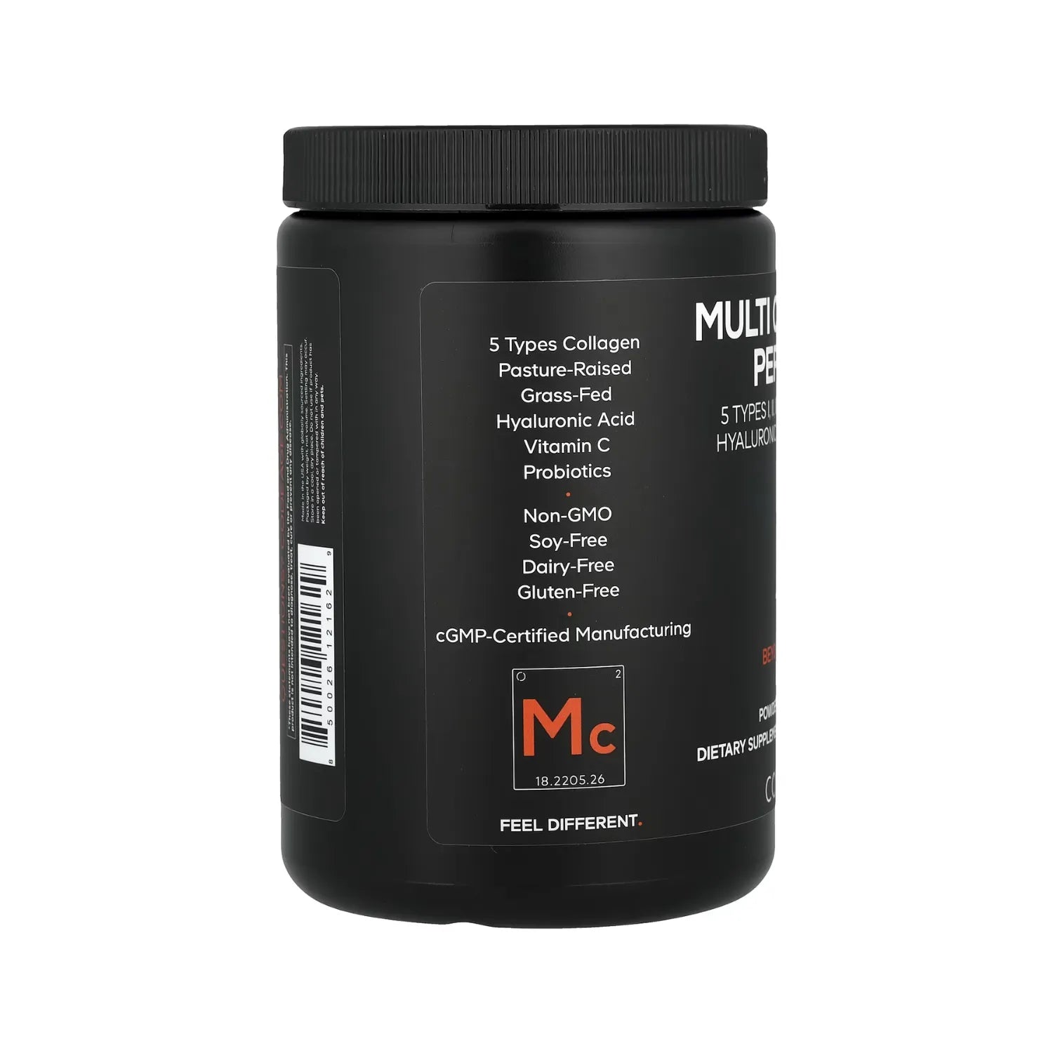Codeage, Péptidos De Colágeno Múltiple En Polvo, Sin Sabor, 300 G (10.58 Oz)