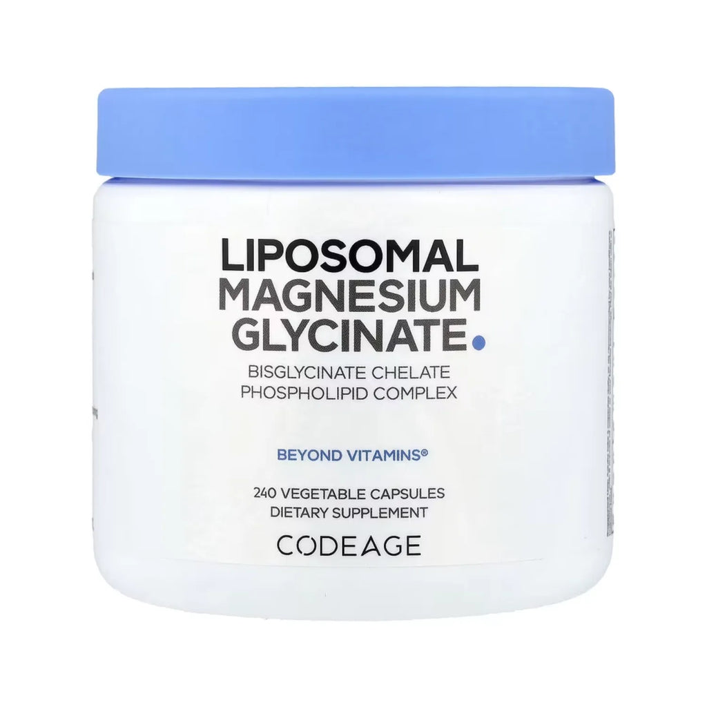Codeage, Glicinato De Magnesio Liposomal, 240 Cápsulas Vegetales