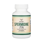 Double Wood Supplements Espermidina (10 mg de 99% de espermidina – Probado por terceros – 120 cápsulas – Más de 100 veces más potente que el extracto de germen de trigo