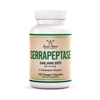 Double Wood Serrapeptasa120,000 SPU 120 Caps Sfn