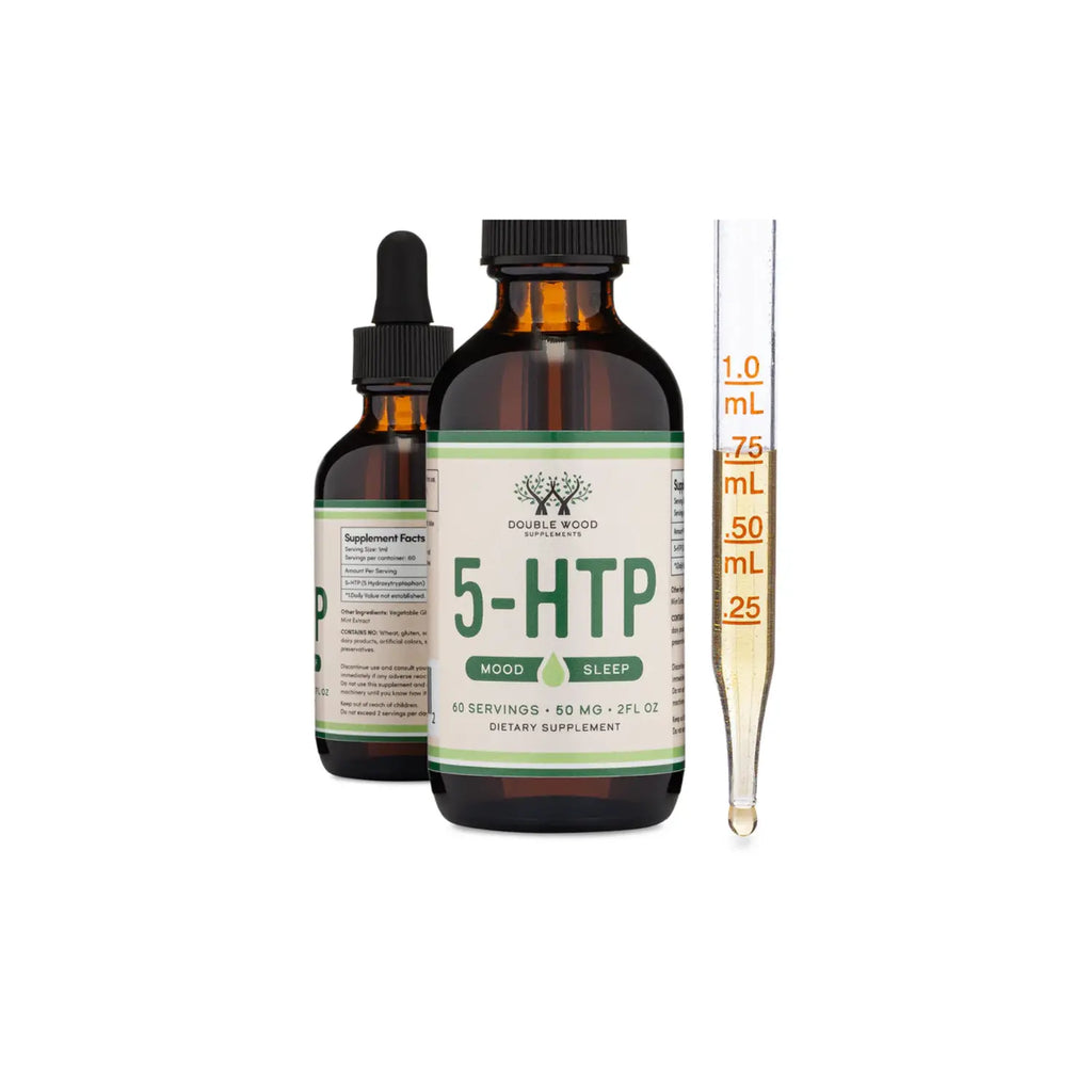 DOUBLE WOOD 5-HTP Gotas líquidas 60 Servicios 50mg sfn