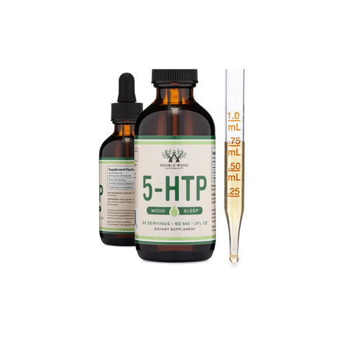 DOUBLE WOOD 5-HTP Gotas líquidas 60 Servicios 50mg sfn