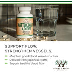 Double Wood Nattokinasa (2000 Fu) 100 Mg 120 Cápsulas