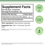 Double Wood Extracto de Resina de Shilajit 500 mg 120 Cápsulas