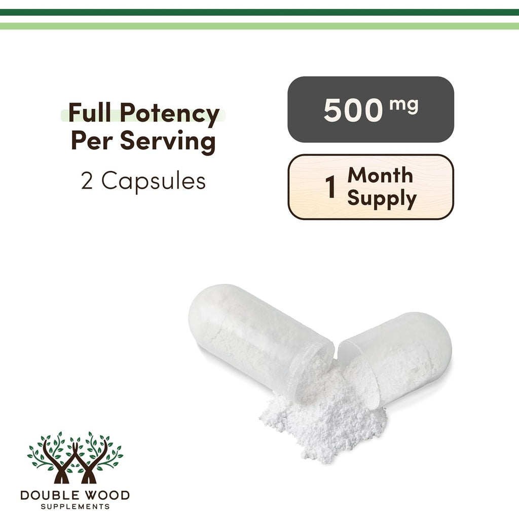 Double Wood Glutatión Liposomal 500 mg 60 Cápsulas